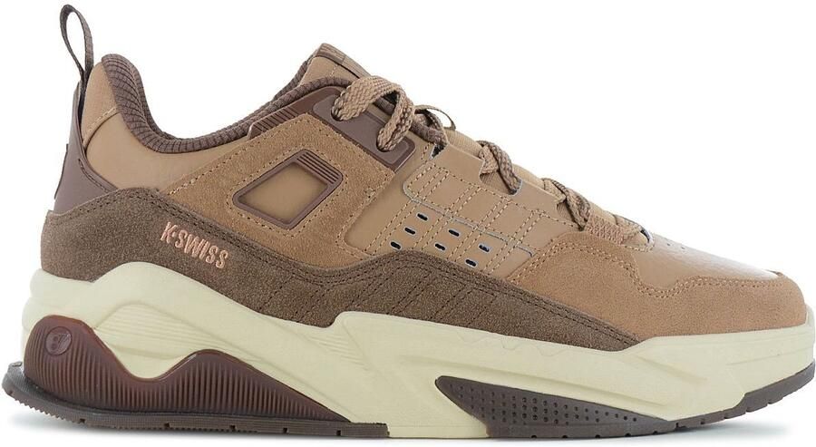 K-Swiss TECHNA Heren Sneakers Schoenen Bruin 09448-280-M
