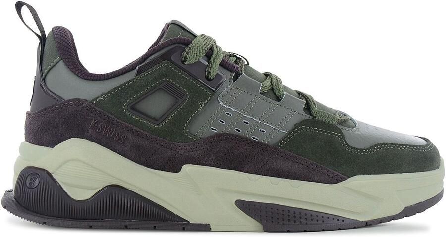 K-Swiss TECHNA Heren Sneakers Schoenen Groen 09448-365-M