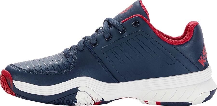 K-SWISS Court Express Omni tennisschoenen donkerblauw wit rood Mesh 37 - Foto 10