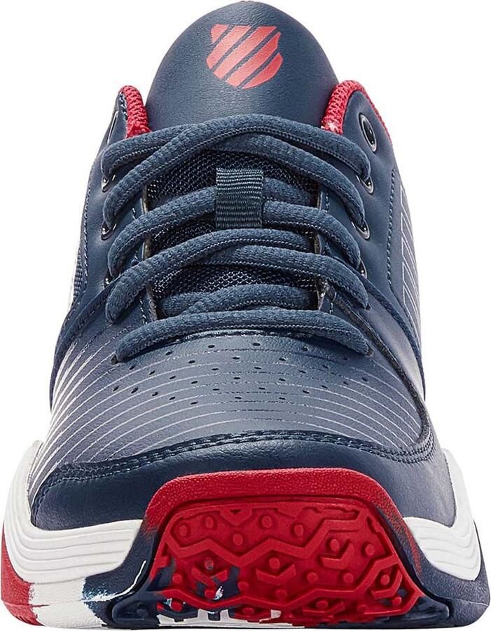 K-SWISS Court Express Omni tennisschoenen donkerblauw wit rood Mesh 37 - Foto 2
