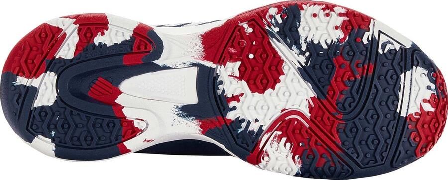 K-SWISS Court Express Omni tennisschoenen donkerblauw wit rood Mesh 37 - Foto 12