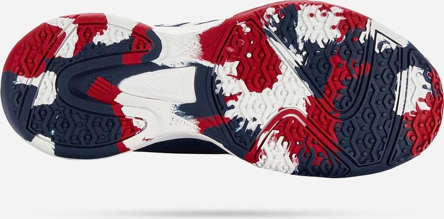K-SWISS Court Express Omni tennisschoenen donkerblauw wit rood Mesh 37 - Foto 9