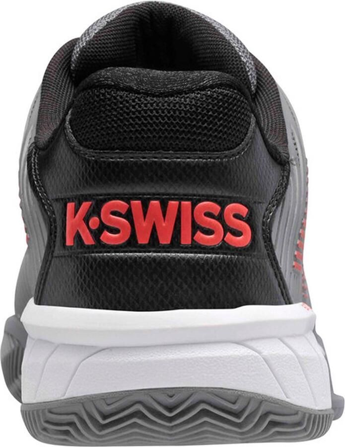 K-Swiss Hypercourt Express 2 Clay Heren Sportschoenen Tennis Smashcourt Grey Orange - Foto 3