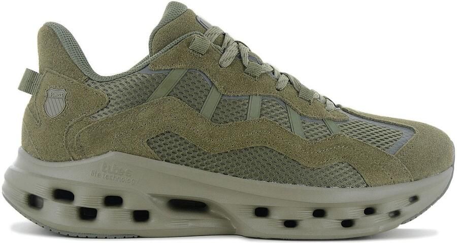 K-Swiss Tubes Lite RMX Heren Sneakers Schoenen Groen 09445-370-M
