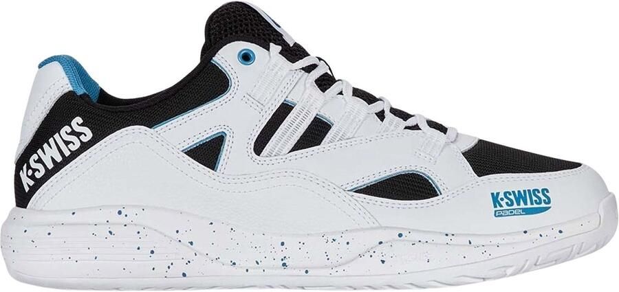 K-Swiss Tura Team Padel padelschoenen wit zwart blauw - Foto 3