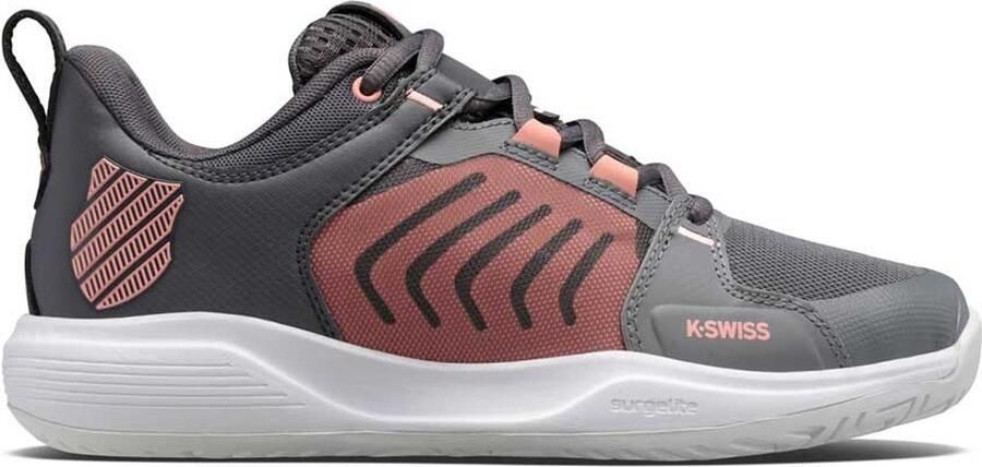 K-Swiss Ultrashot Team Allcourt Schoenen Grijs Vrouw