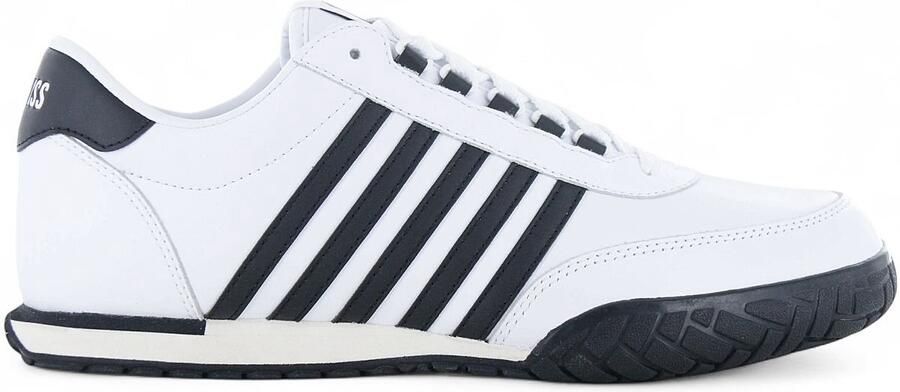 K-Swiss Vintage Trainer LTH Leather Heren Sneakers Schoenen Wit 09462-102-M