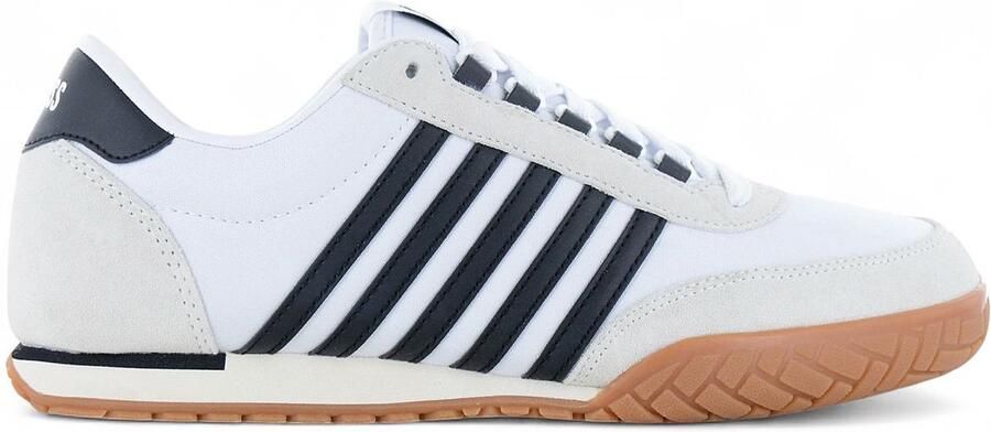 K-Swiss Vintage Trainer T Heren Sneakers Schoenen Wit 09463-168-M