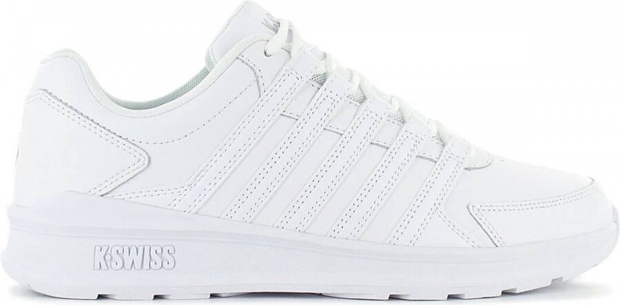 K-Swiss Vista Trainer Heren Sneakers Schoenen Sportschoenen Wit 07000-101-M