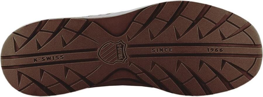 K-Swiss Vista Trainer Mid Herren Sneakers Sportschoenen Schoenen Leer Bruin 07145-210-M - Foto 5