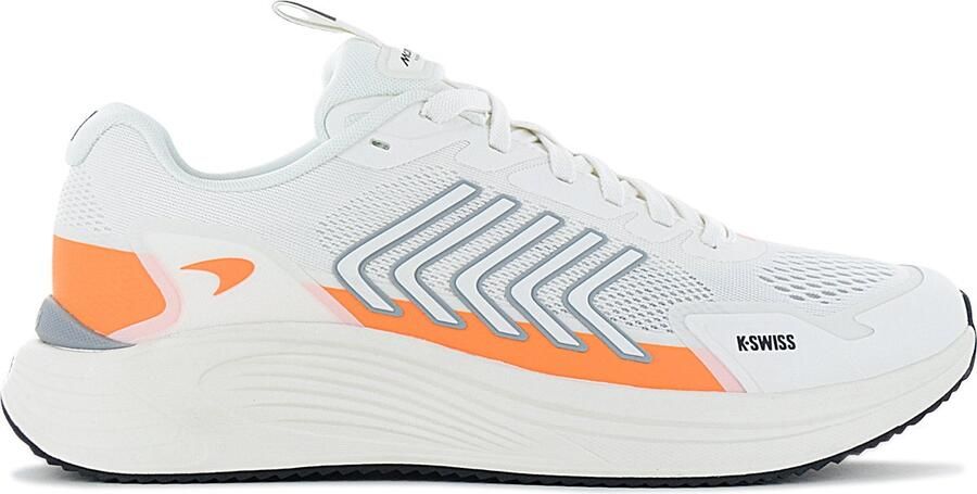 K-Swiss x McLaren Aero Active Heren Sneakers Motorsport Schoenen Wit 04317-183-M