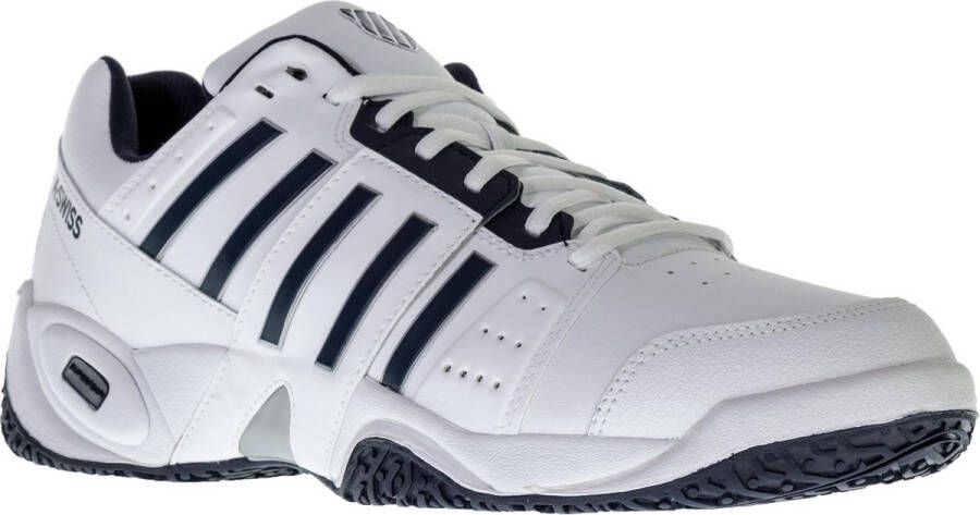K-Swiss K•Swiss ACCOMPLISH III OMNI WHITE NAVY Tennisschoenen