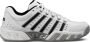 K-Swiss K•Swiss BIGSHOT LIGHT LTR OMNI White Black Tennisschoenen - Thumbnail 1