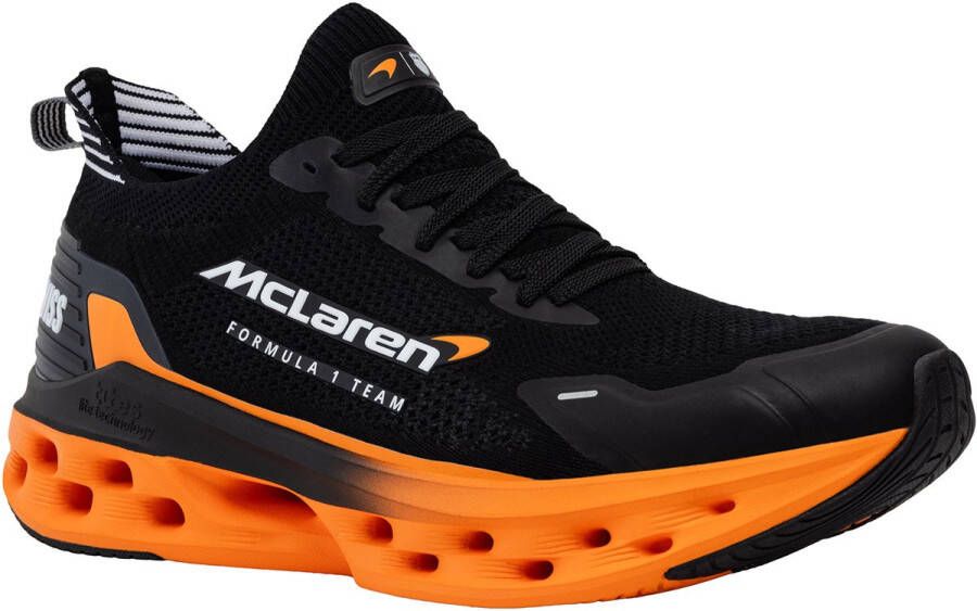 K-Swiss KSwiss Impulse Tubes Lite X McLaren Herentrainers Sportschoenen 04414-073-M zwart papaya