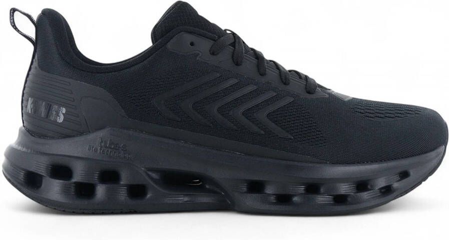 K-Swiss MELROSE TUBES LITE heren sportschoenen loopschoenen 04494-046 zwart