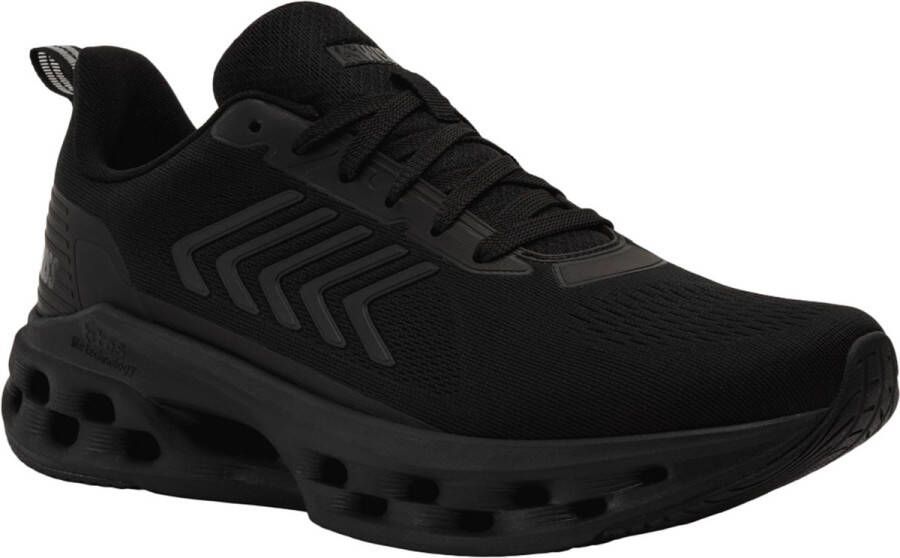 K-Swiss MELROSE TUBES LITE heren sportschoenen loopschoenen 04494-046 zwart