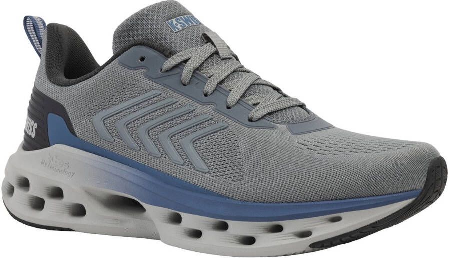 K-Swiss MELROSE TUBES LITE heren sportschoenen loopschoenen 04494-047 grijs