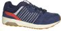 K-Swiss SI-18 Rannell Suede USA Heren Sneakers Schoenen Blauw 08533-439-M - Thumbnail 5