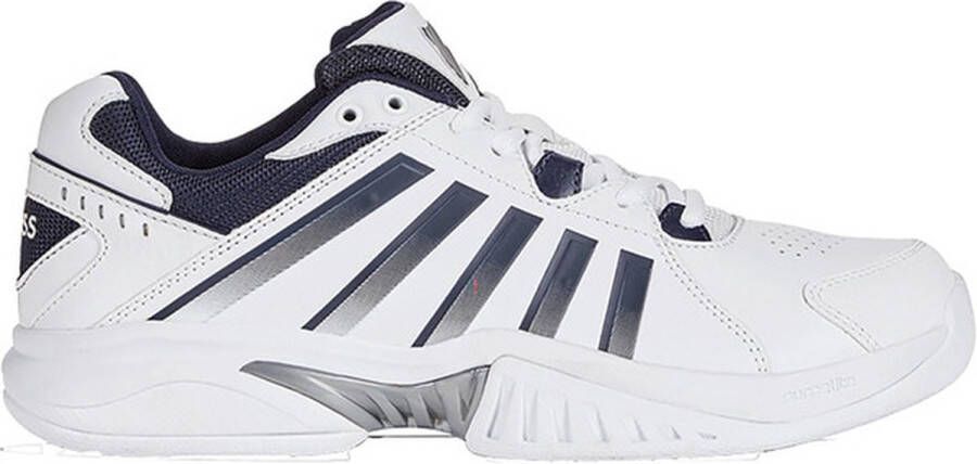 K-Swiss Receiver V Indoor Heren Sportschoenen Tennis Smashcourt White Blue