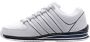 K-Swiss Rinzler Herren Leer Sneakers Sportschoenen Schoenen Wit 01235-139-M - Thumbnail 1