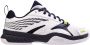 K-Swiss Speedex HB tennisschoenen wit donkerblauw limegroen - Thumbnail 6