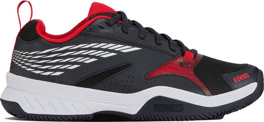 K-Swiss Speedex HB Tennisschoen Mannen Zwart Rood Wit