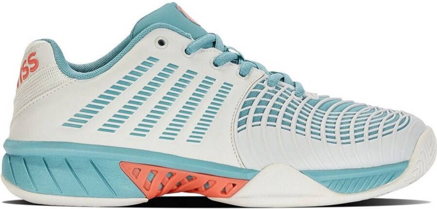 K-Swiss Sportschuhe Damen Tennisschuhe K Swiss Express Light 3 Blan Weiß