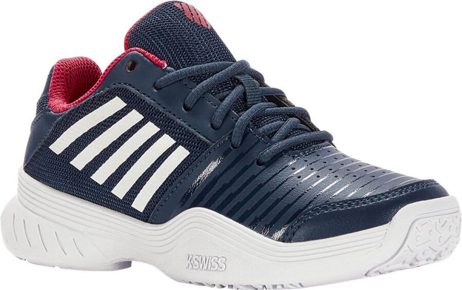 K-SWISS Court Express Omni tennisschoenen donkerblauw wit Mesh 34 - Foto 2