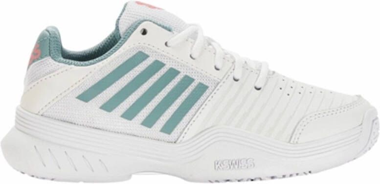K-Swiss Tennisschoen Kids Court Express Omni White Niles Desert Flower