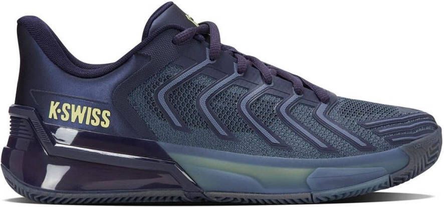 K-Swiss Tennisschoen Men Ultrashot 4 Clay Vintage Indigo Naval Academy Luminary Green