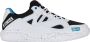 K-Swiss Tura Team Padel padelschoenen wit zwart blauw - Thumbnail 5