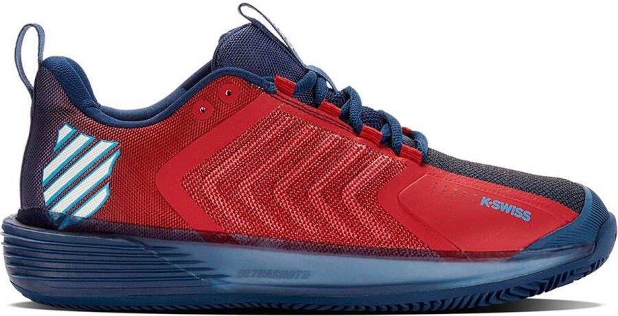K-Swiss Ultrashot 3 Hb Clay Court Schoenen Rood Man