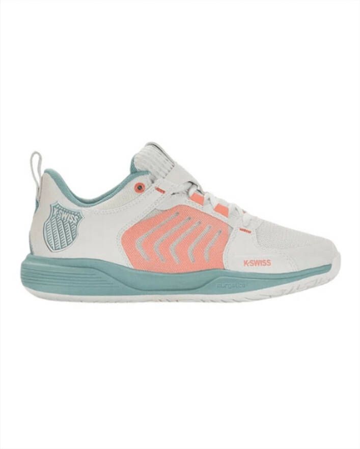 K-Swiss Ultrashot Team White Blue Pink (1-2 dagen levertijd)
