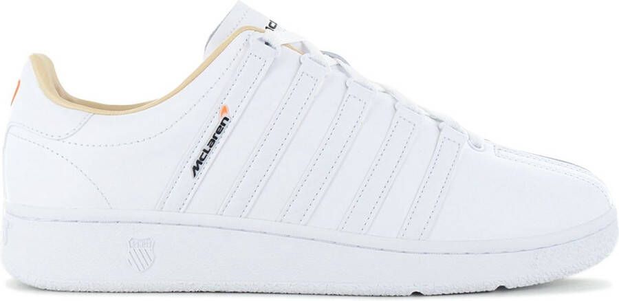 K-Swiss x McLaren F1 Classis VN Heren Sneakers Motorsport Schoenen Wit 08718-101-M