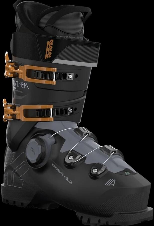 K2 Anthem 85 Boa Alpine Skischoenen Zwart 24.5