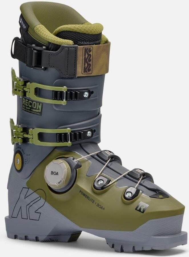 K2 Recon 130 Boa Alpine Skischoenen Groen 27.5