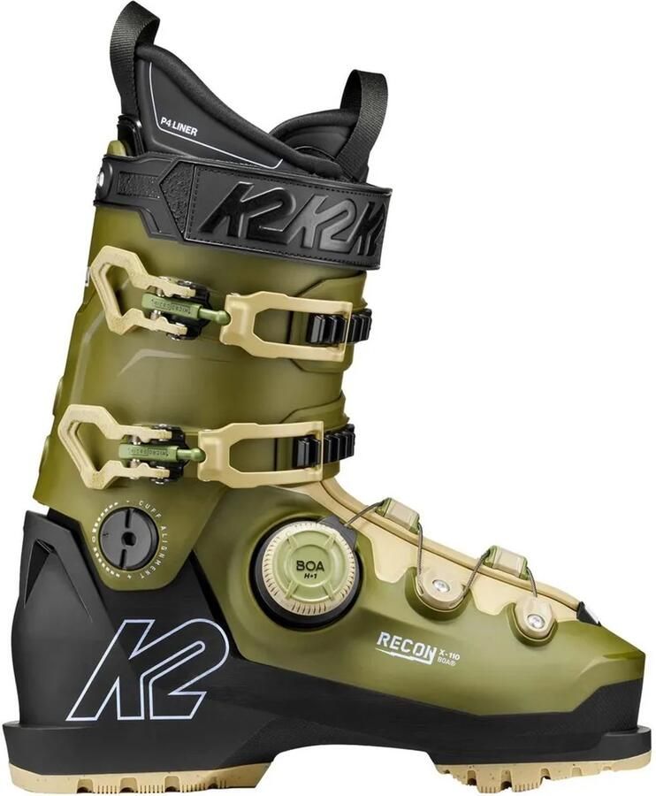 K2 Skis Recon X 110 Boa Alpine Skischoenen Geel