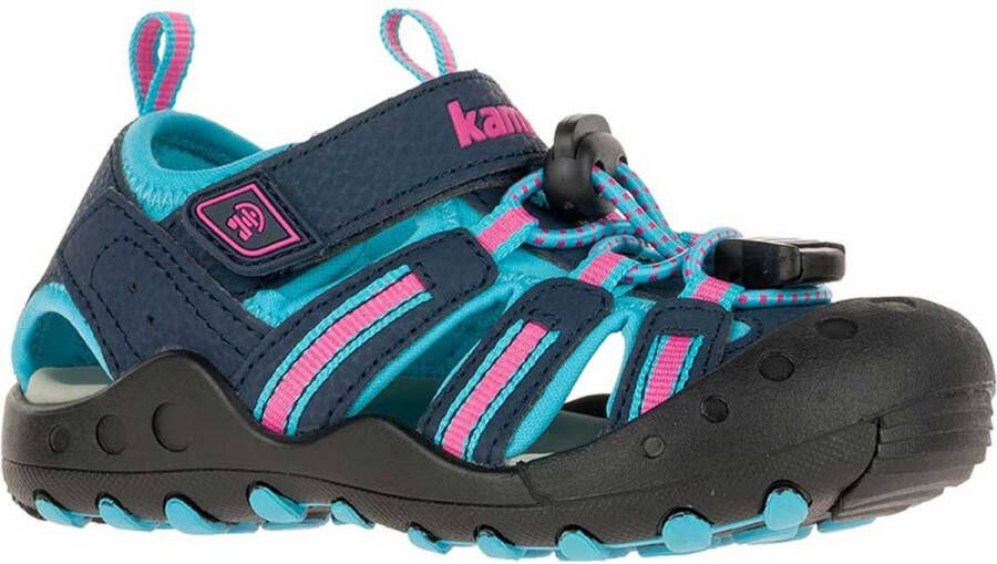 Kamik Crab Sandalen Blauw Zwart