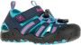 Kamik Crab Sandalen Navy Teal Kinderen - Thumbnail 4