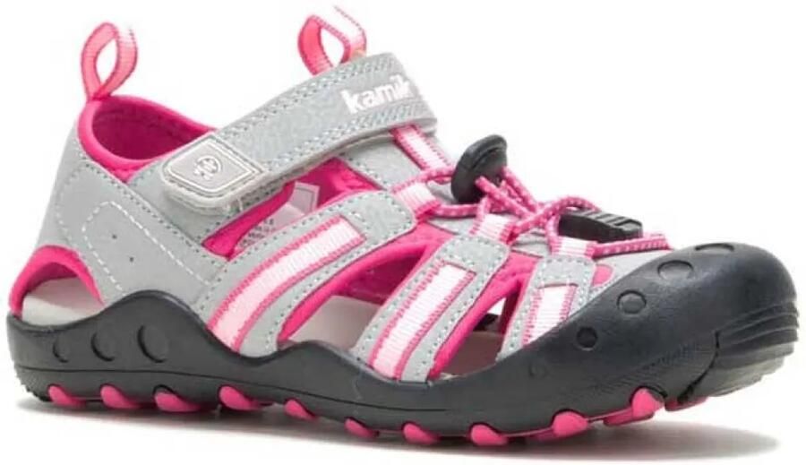Kamik Crab Sandalen Zwart Grijs Meisjes