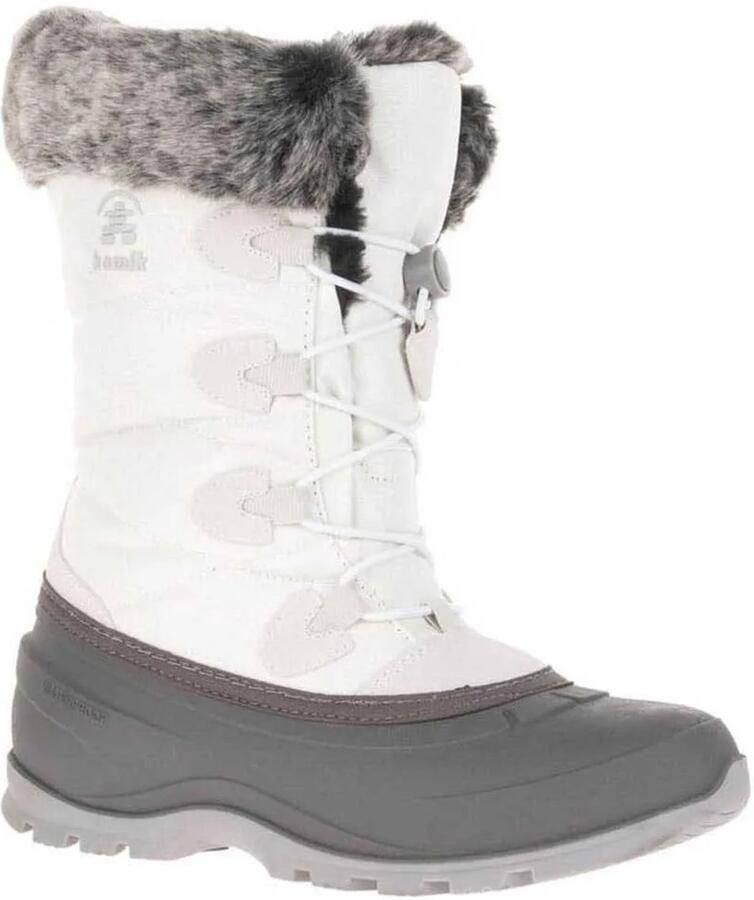 Kamik Women's Momentum 3 Winterschoenen wit grijs