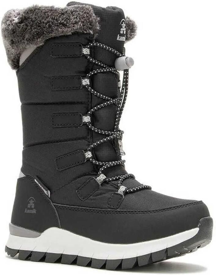 Kamik Kid's Prairie 2 Winterschoenen zwart grijs