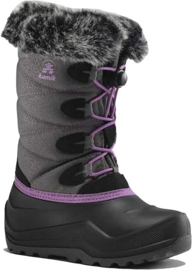 Kamik Snowangel Sneeuwlaarzen Grijs Meisjes