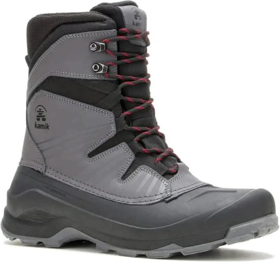 Kamik Iceland Winterschoenen zwart grijs - Foto 2