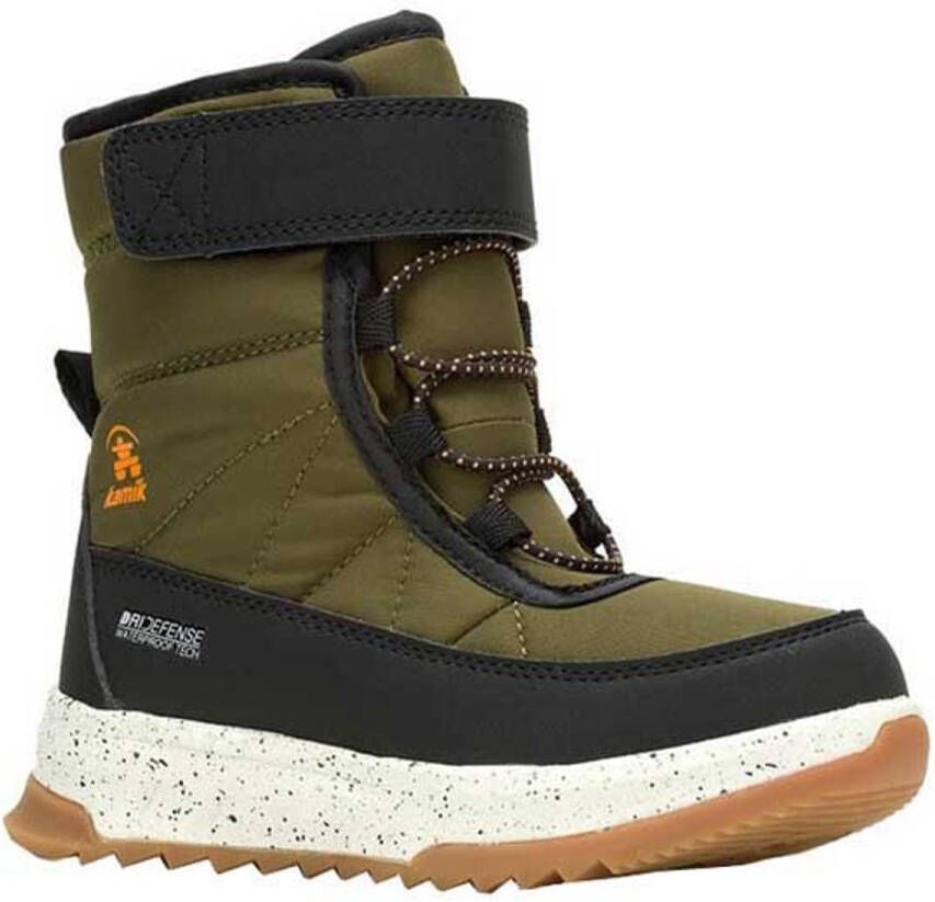 Kamik Kid's Stormy Winterschoenen zwart olijfgroen