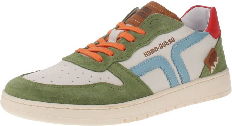 Kamo Gutsu Kamo-Gutsu Campo-048 Herensneaker Aloe-Combi