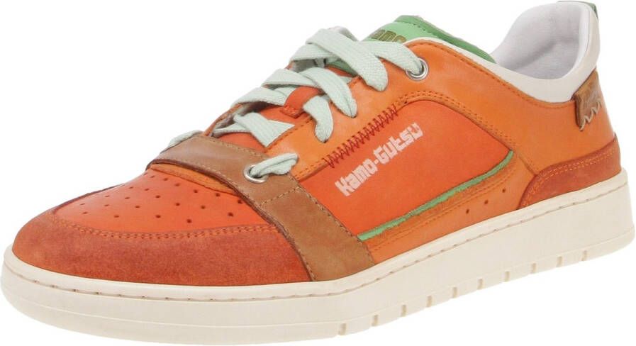 Kamo Gutsu Kamo-Gutsu Campo-058 Herenschoenen Sneaker Lavato-Arancio