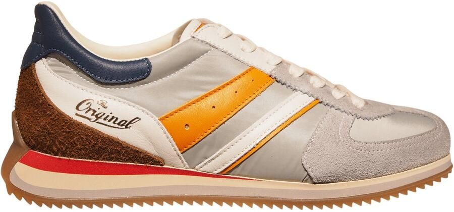 Kamo Gutsu grijze leren heren sneakers Giro