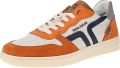 Kamo Gutsu Kamo-Gutsu Campo-048 Herenschoenen Sneaker Arancio-Denim - Blauw