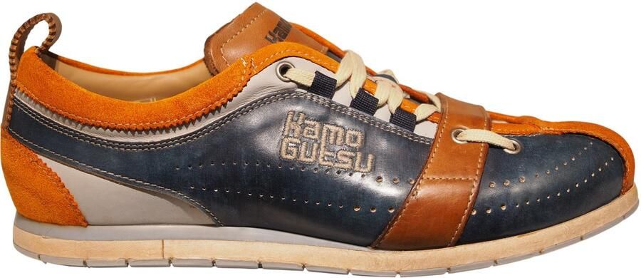 Kamo Gutsu Kamo-Gutsu Tifo-017 Herenschoenen Sneaker Arancio-Navy